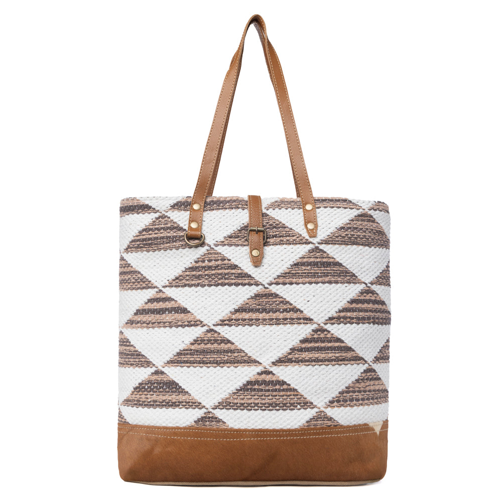 Sac fourre-tout géométrique