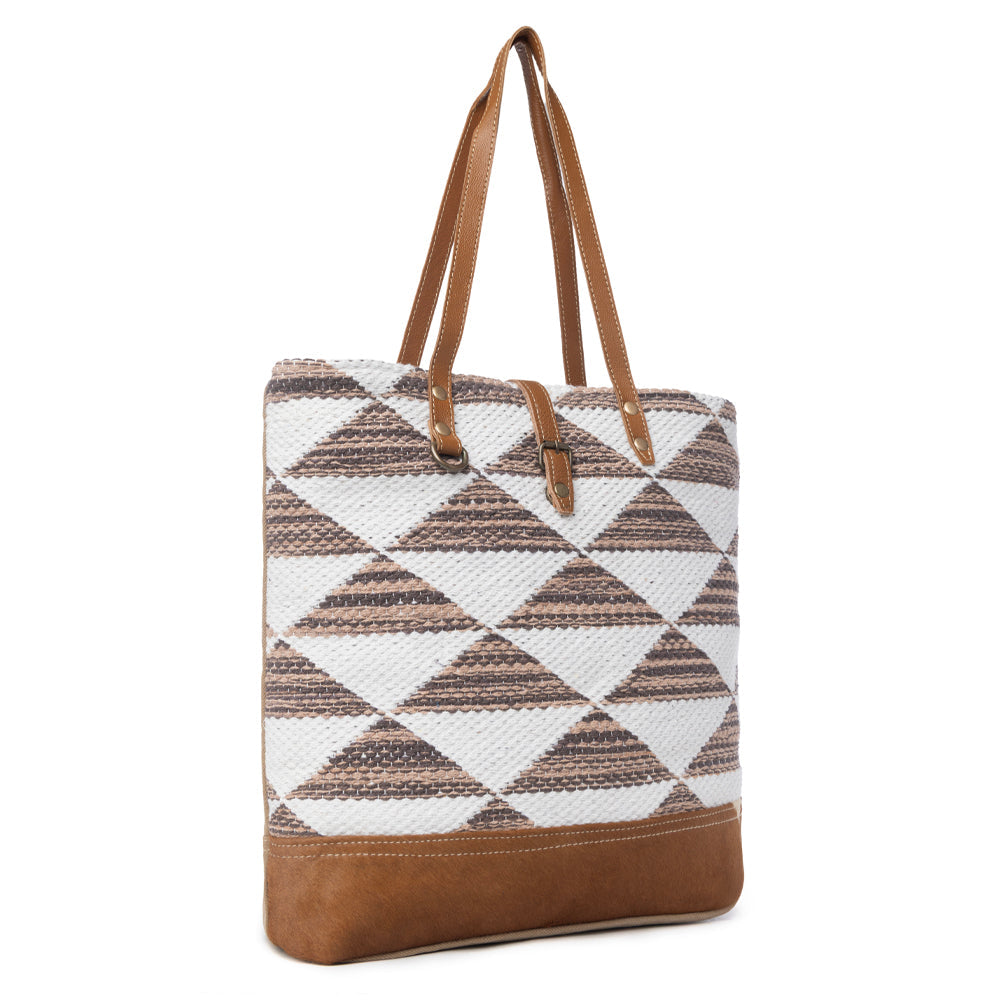 Sac fourre-tout géométrique