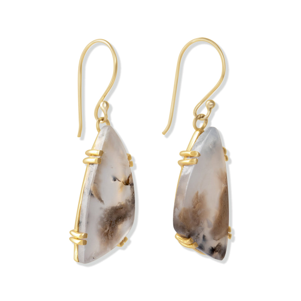 Boucle d'oreille texturée