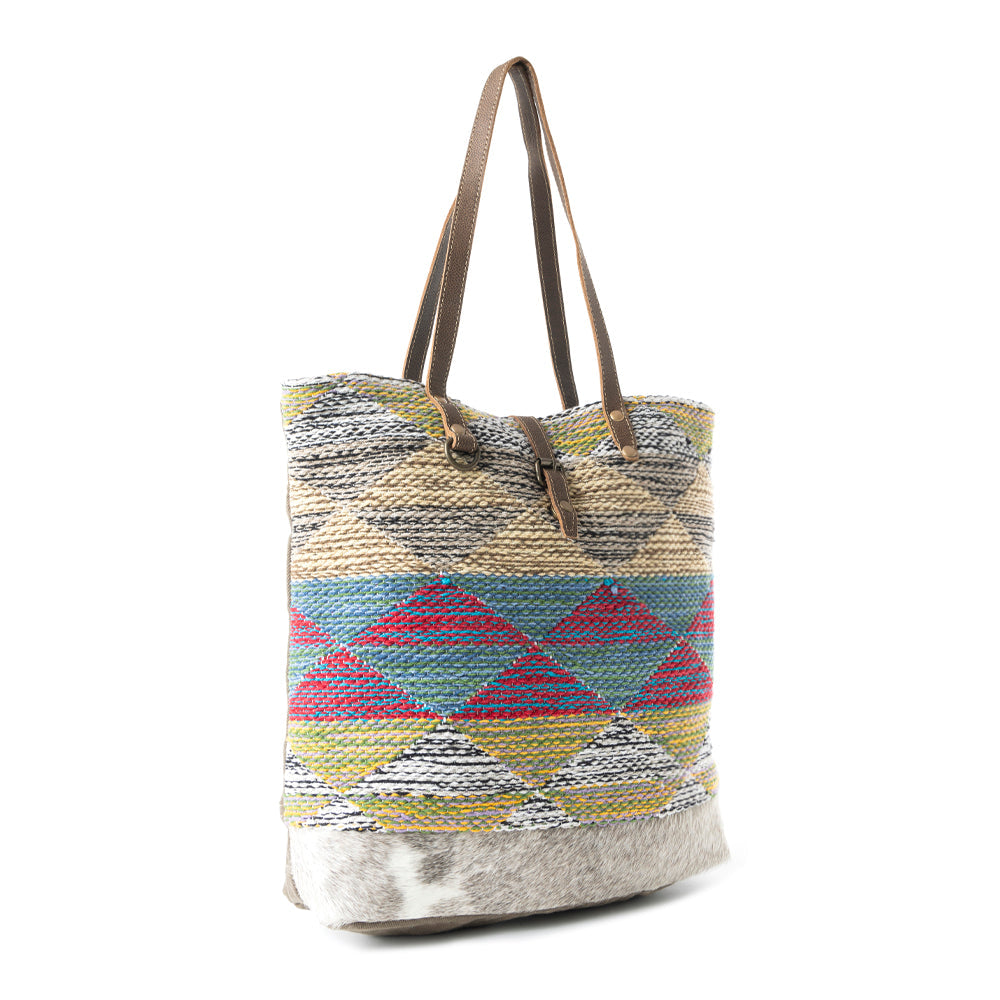 Sac fourre-tout Vagues multicolores,