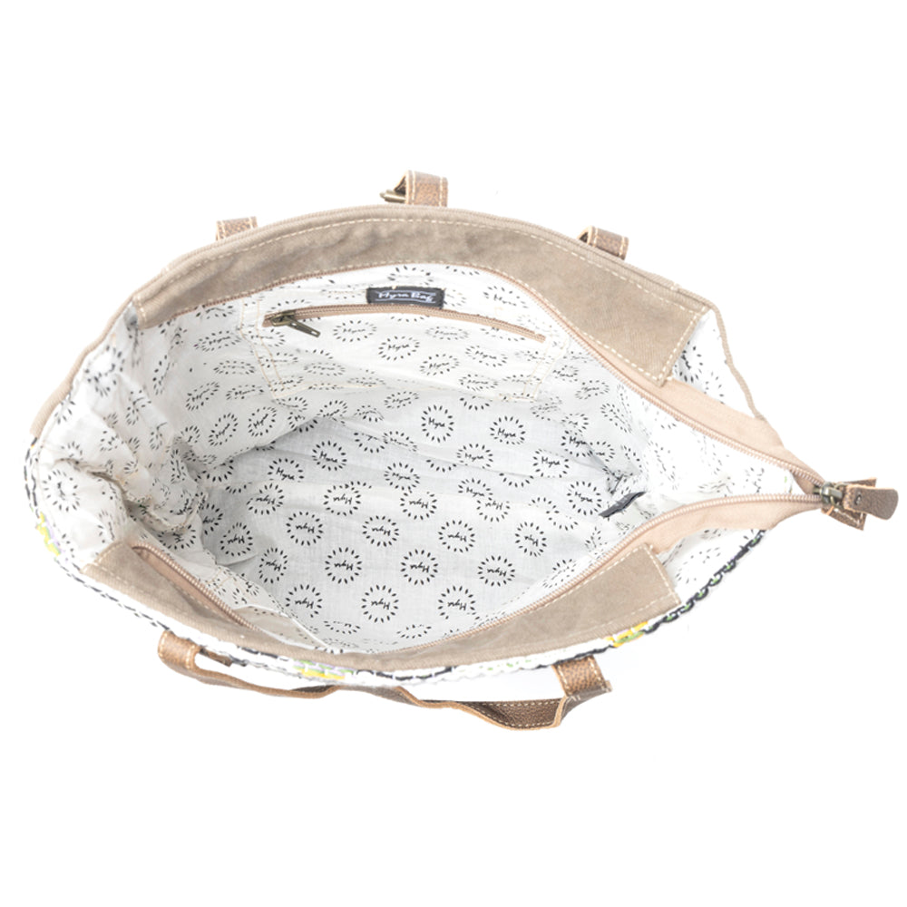 Sac fourre-tout Vagues multicolores,