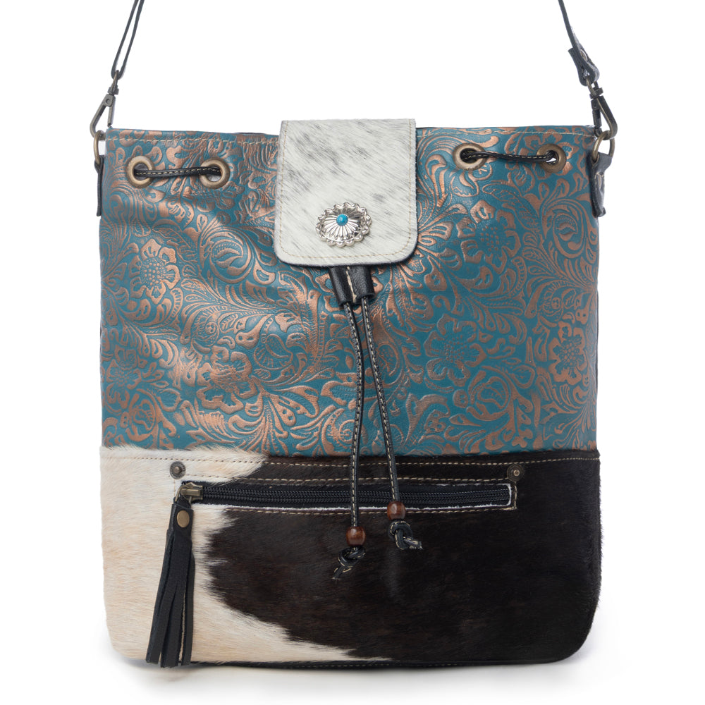 Sac seau pervenche
