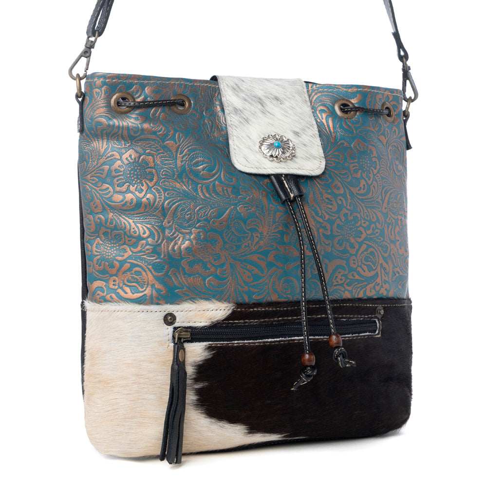 Sac seau pervenche