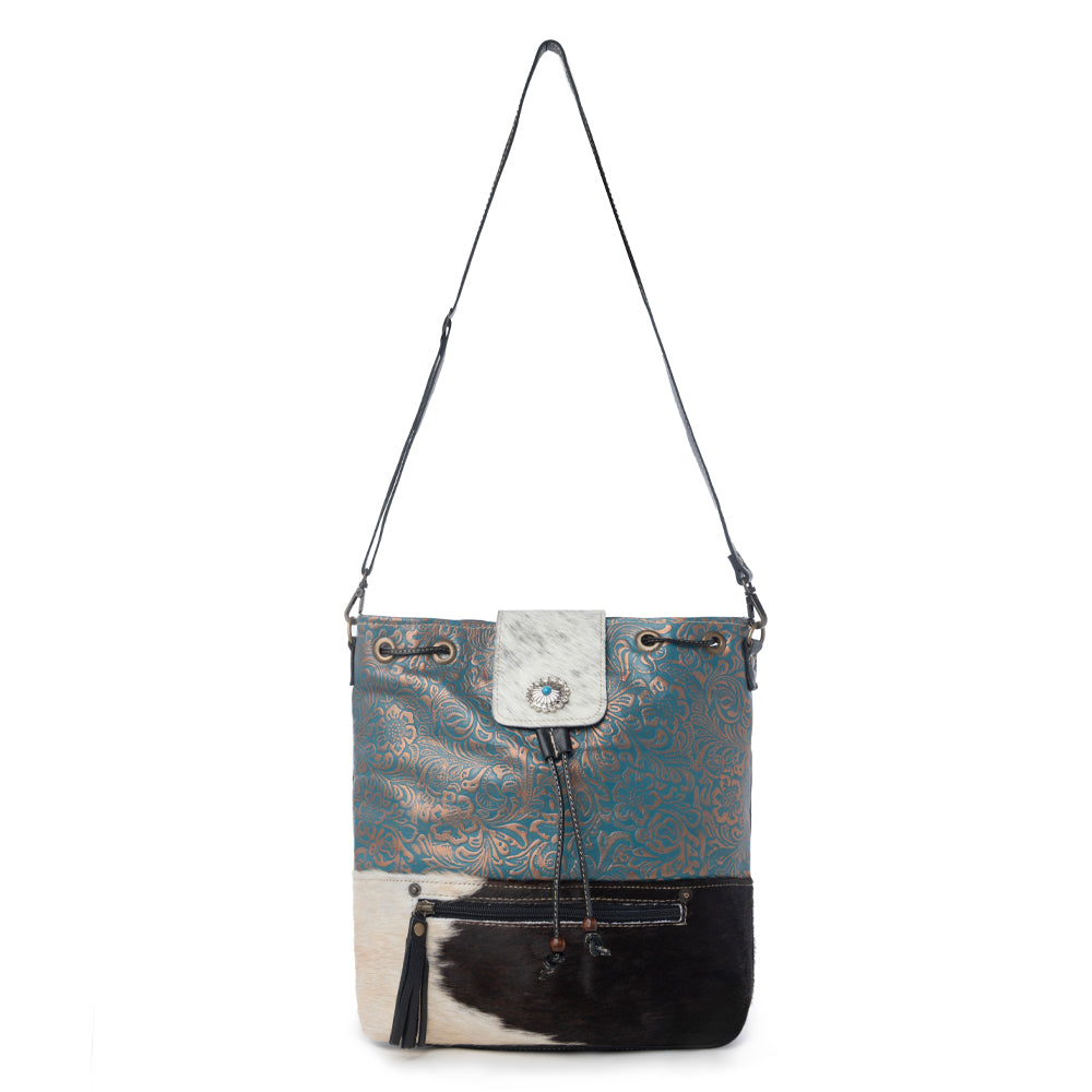 Sac seau pervenche
