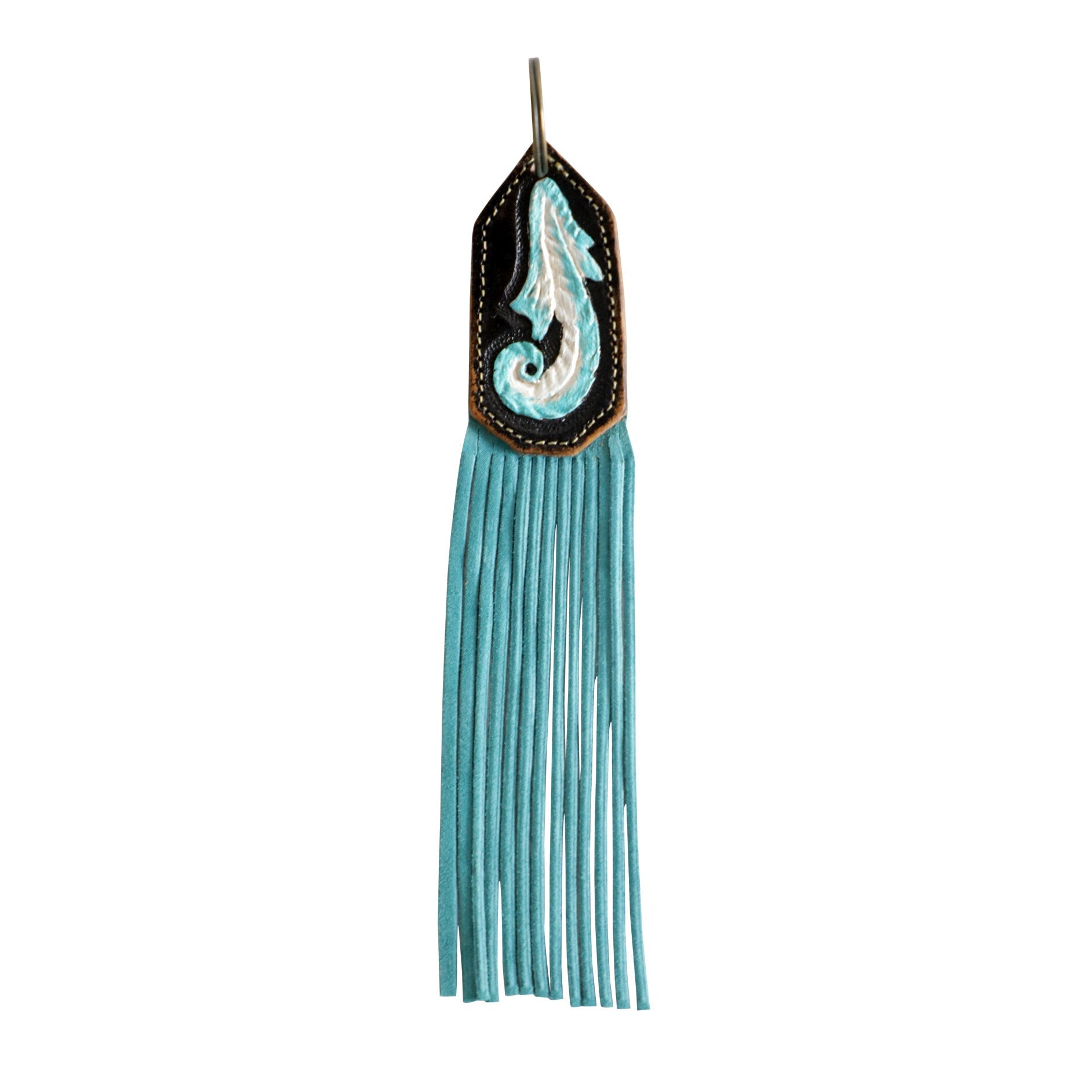 Porte-clés Aqua Leaf