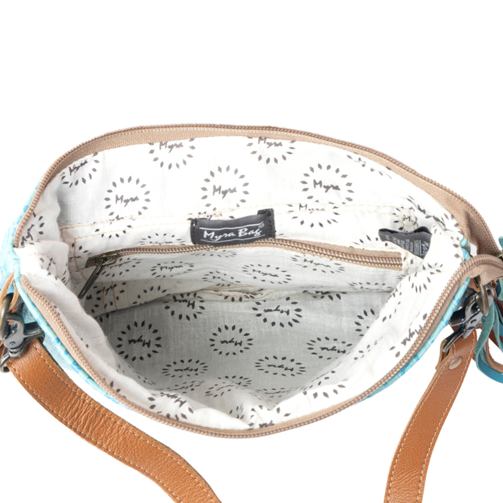 Sac ciselé Blue Wings