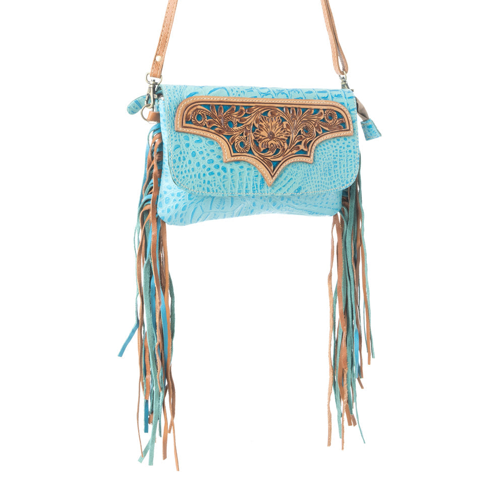Sac en cuir repoussé Heartsy
