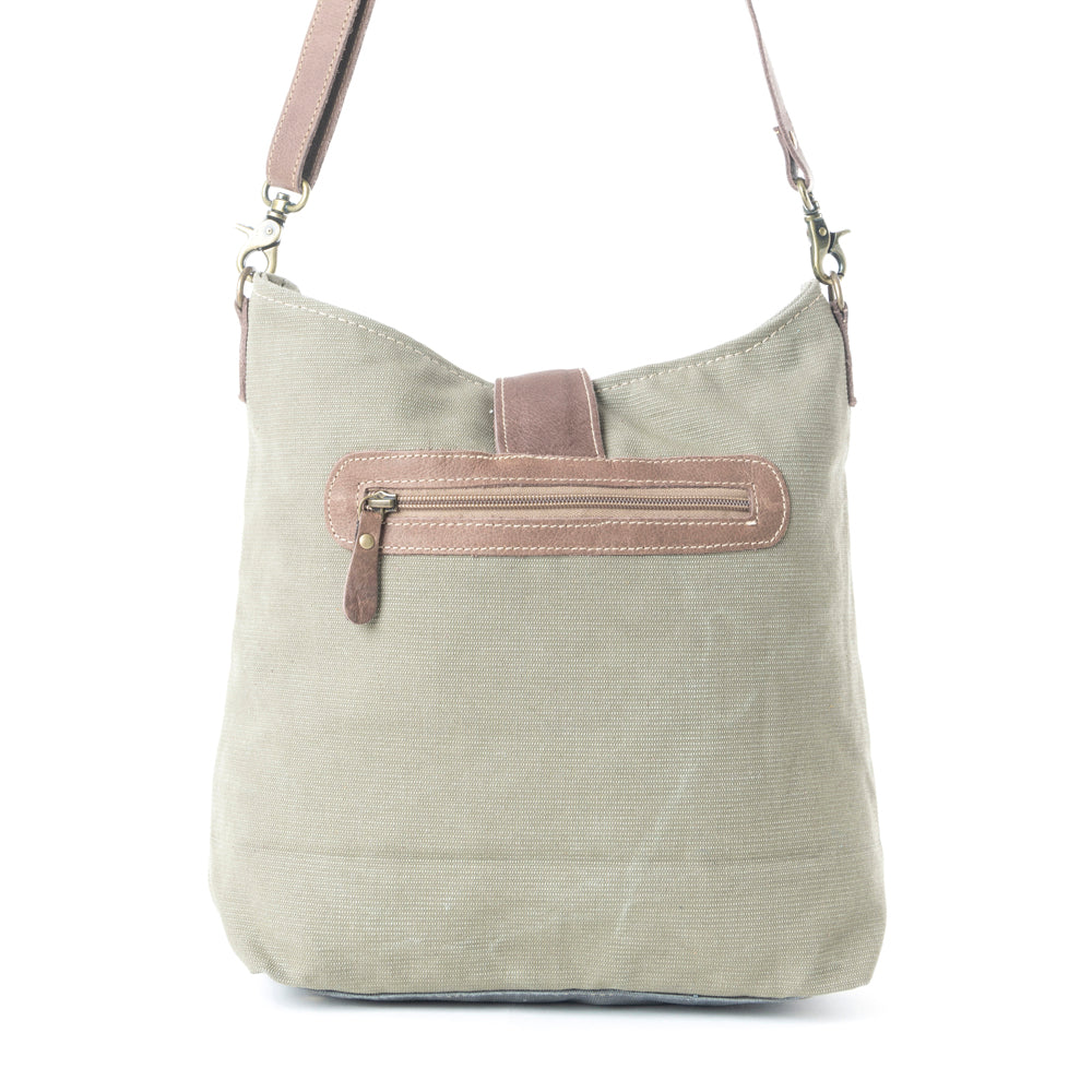 Sac à bandoulière gris psychédélique