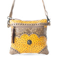 Sac en cuir et poils de vache Sarvam