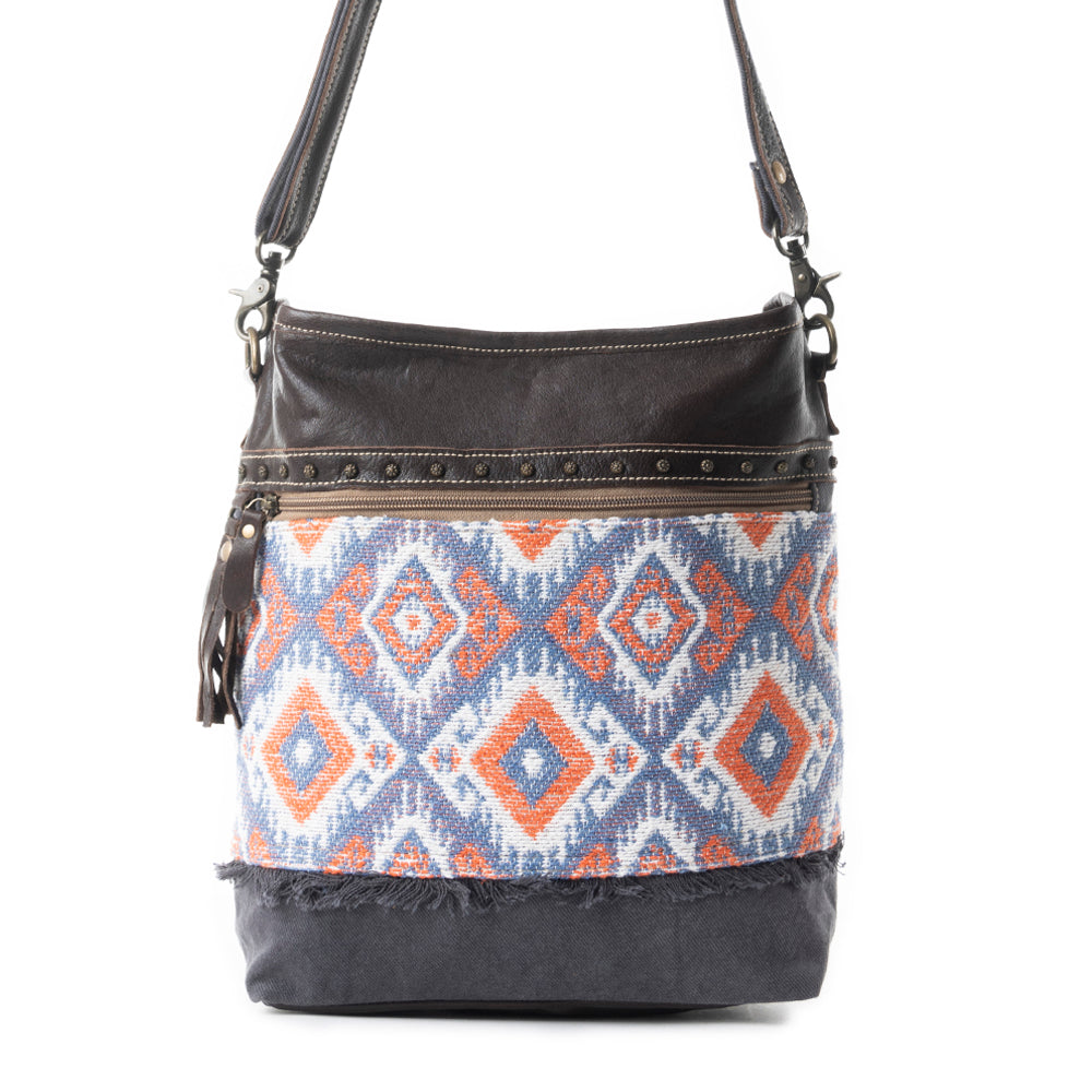 Sac à bandoulière marron taupe