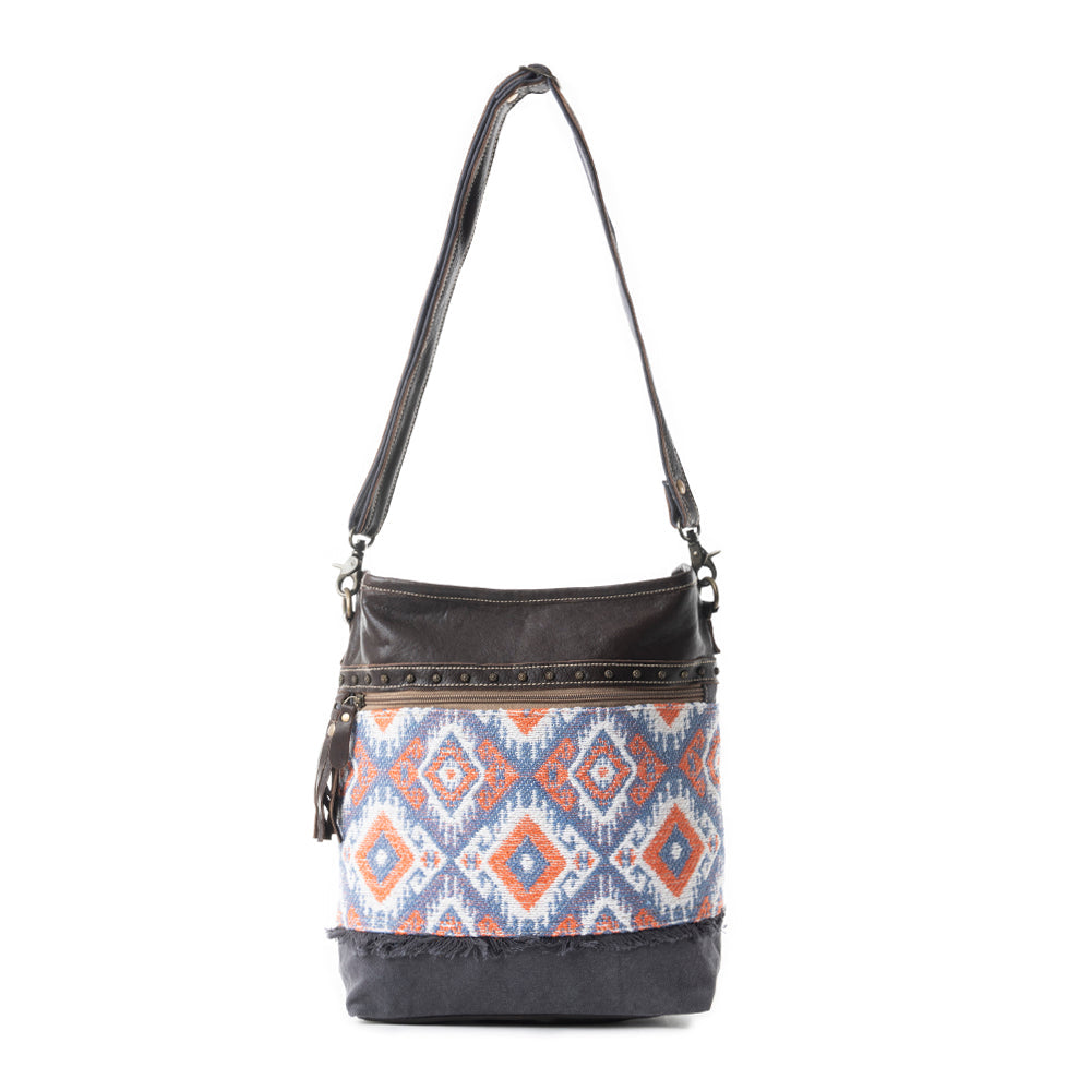 Sac à bandoulière marron taupe