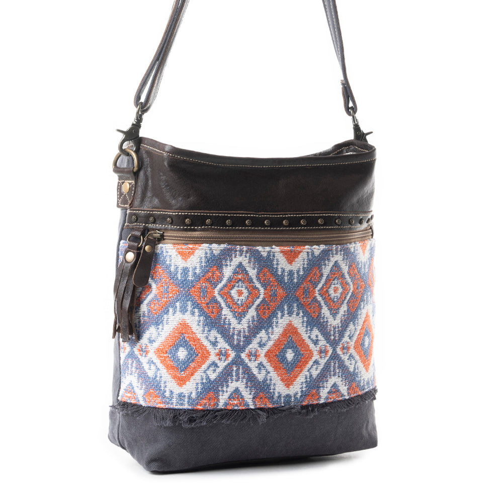 Sac à bandoulière marron taupe
