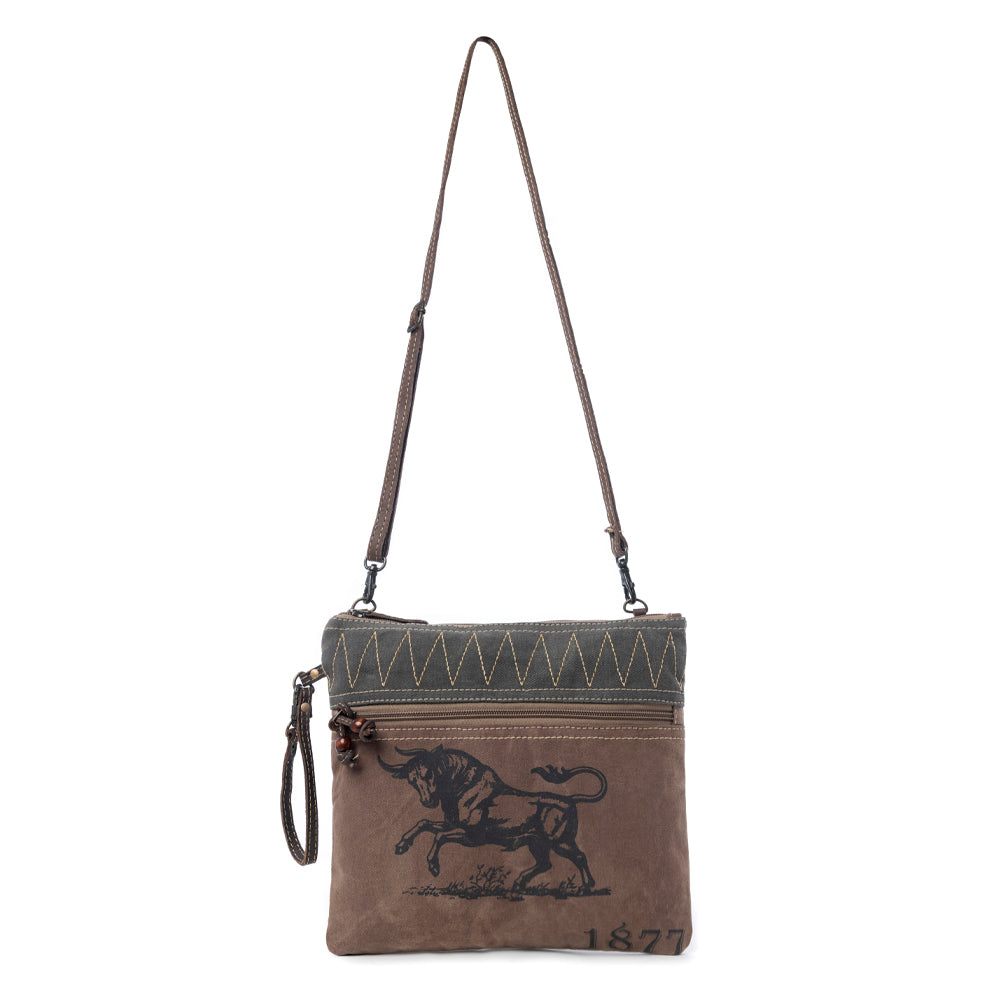 Sac bandoulière et sac petit format délavés