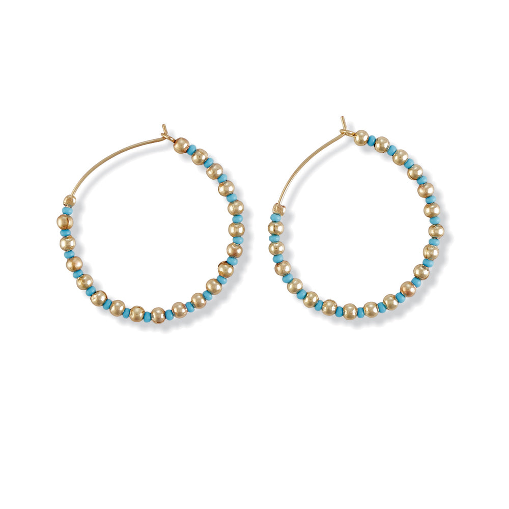 Boucles d'oreilles au Radon