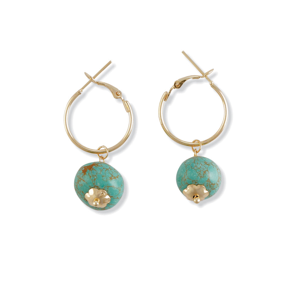Boucles d'oreilles au Radon