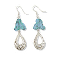 Boucle d'oreille au radium