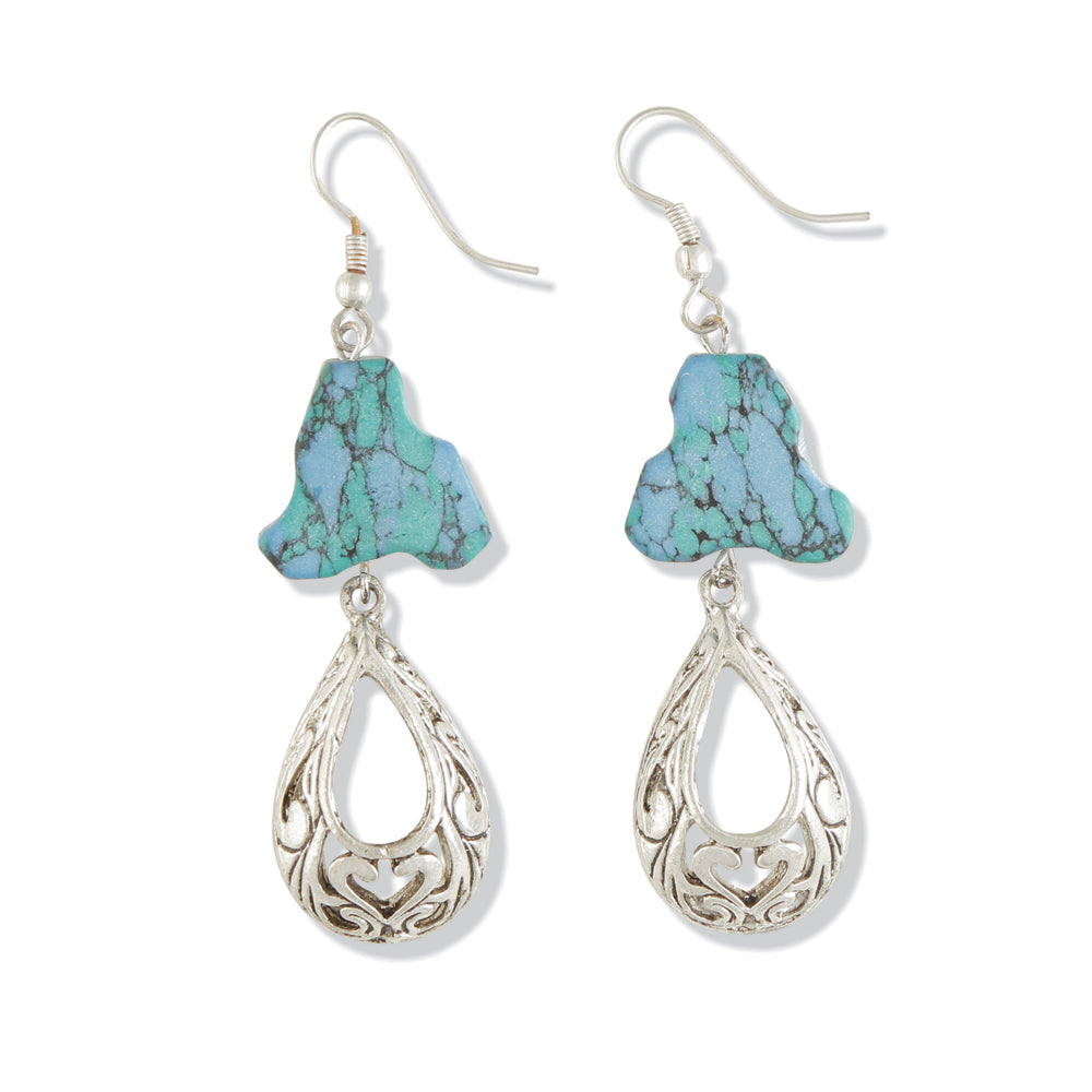 Boucle d'oreille au radium