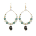 Boucle d'oreille en bismuth
