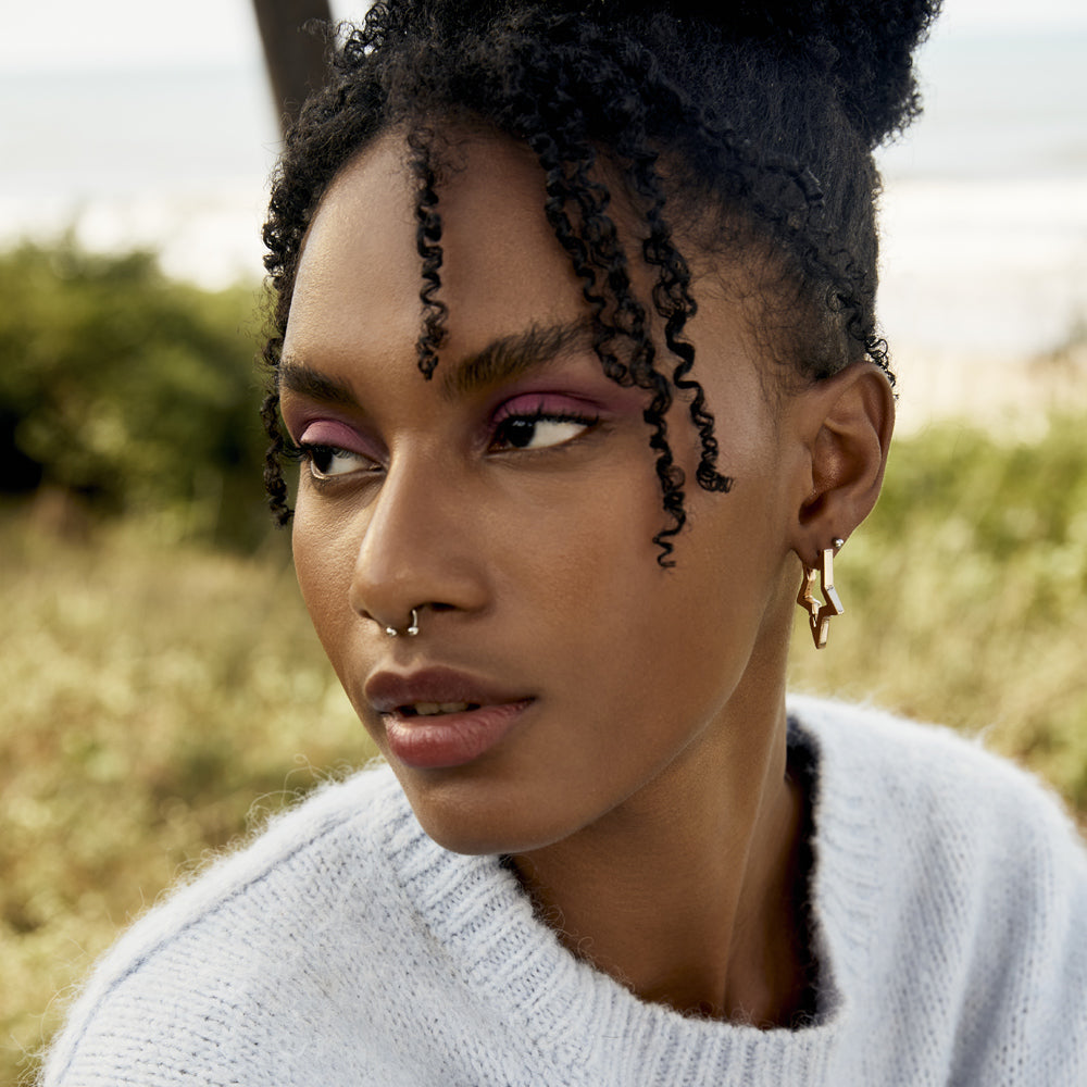 Boucle d'oreille dioptre