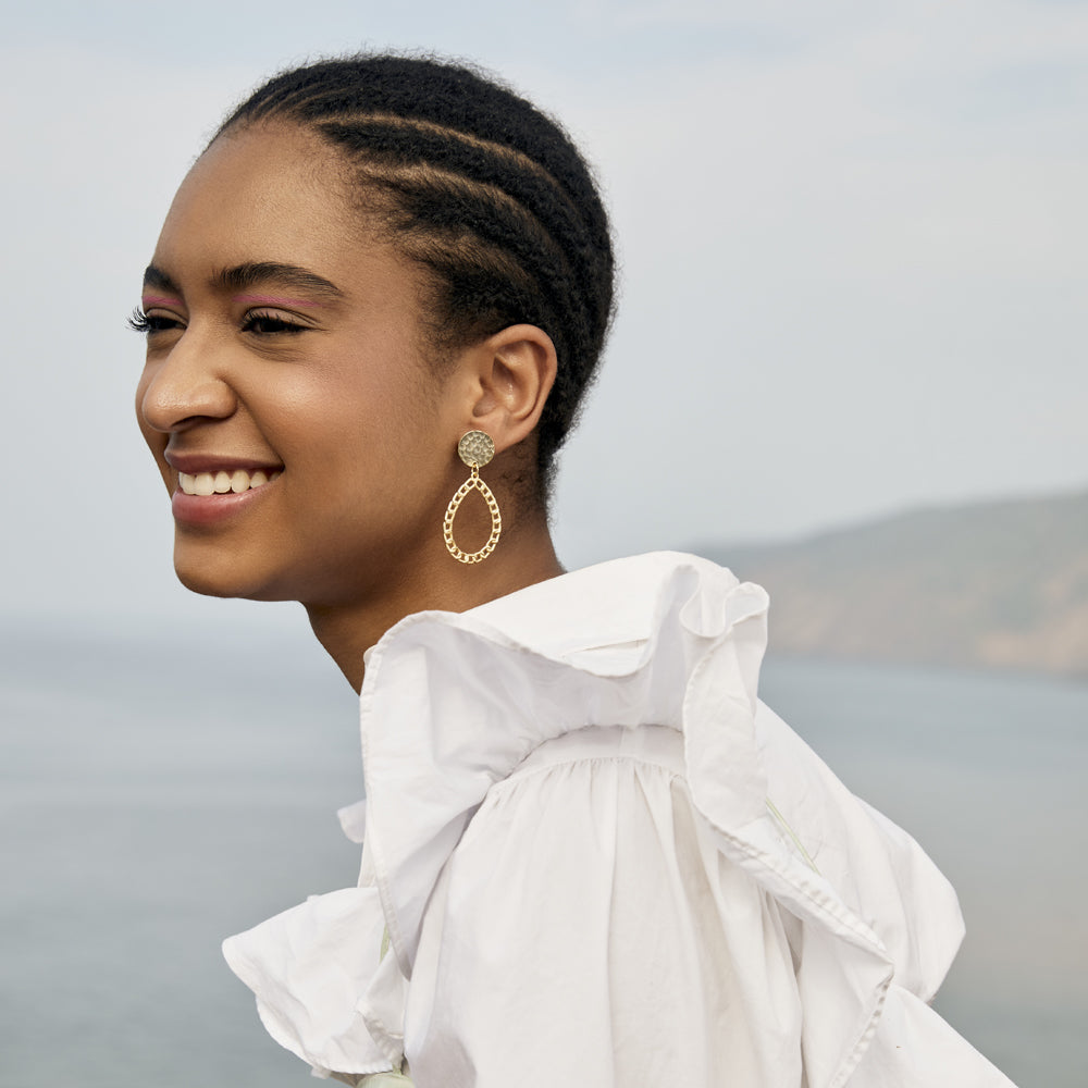 Boucle d'oreille Ariel