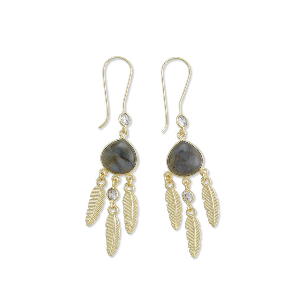 Boucle d'oreille Opium