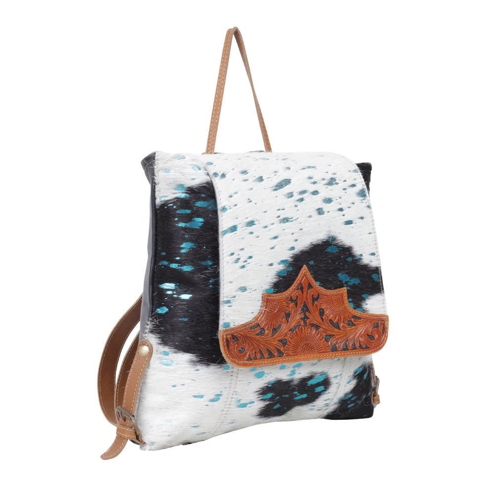 Sac Abundance en cuir repoussé