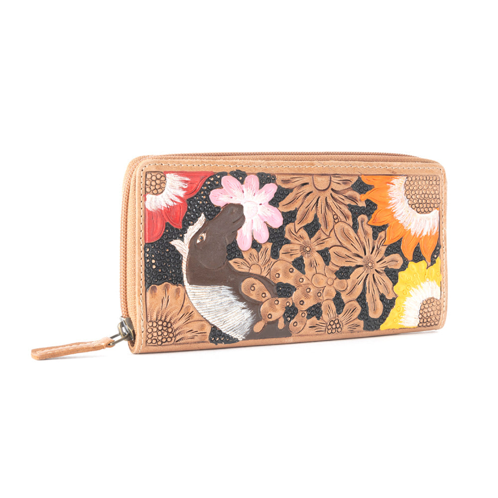 Portefeuille Rainbow fleur