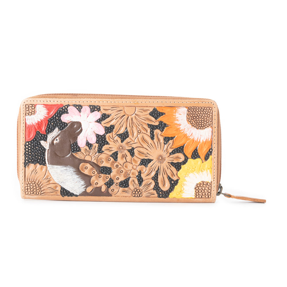 Portefeuille Rainbow fleur