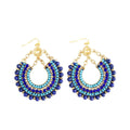 Boucle d'oreille croissant de lune