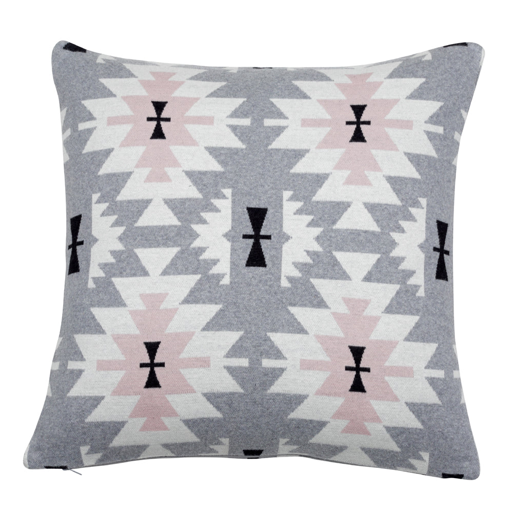 Spectaculaire housse de coussin aztèque