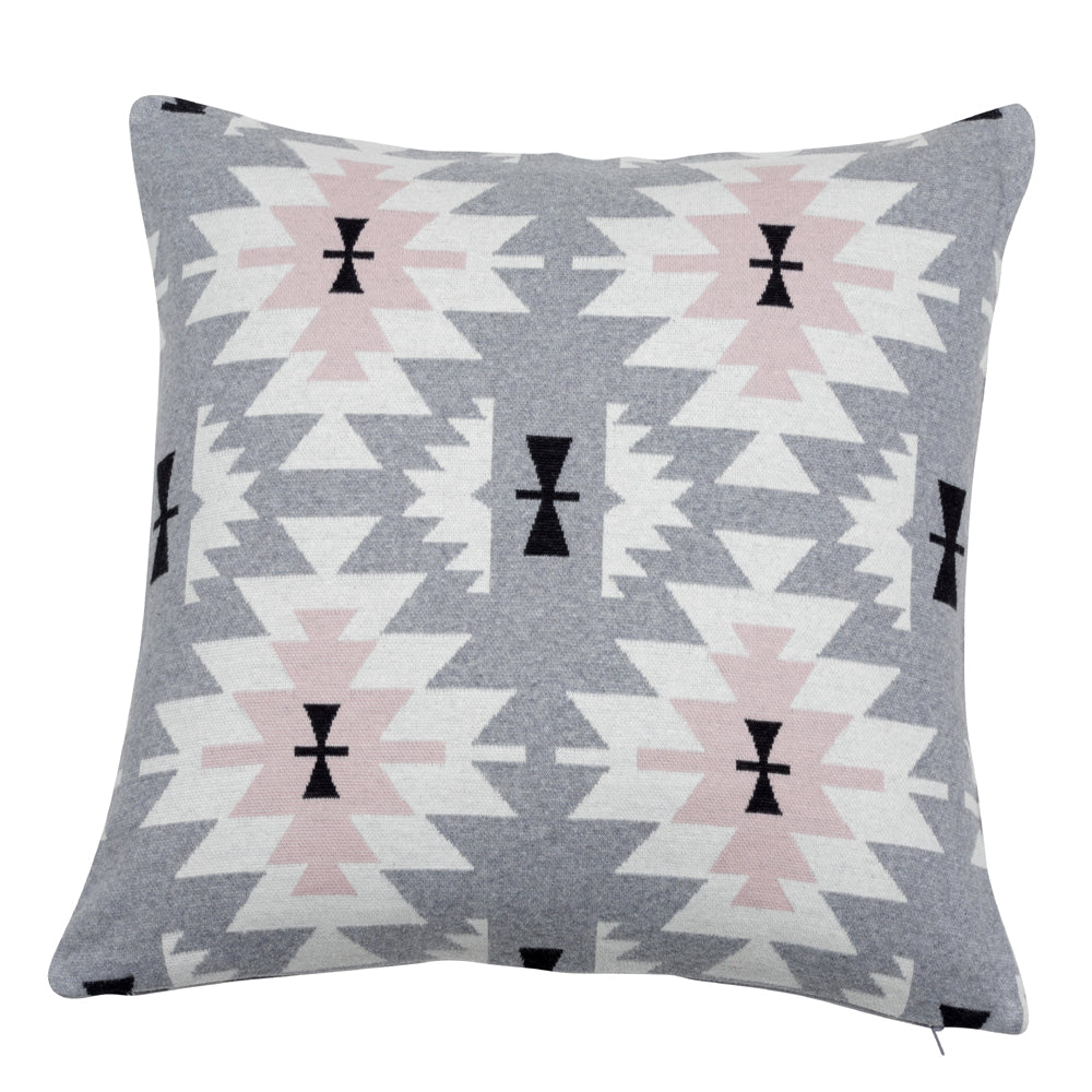 Spectaculaire housse de coussin aztèque
