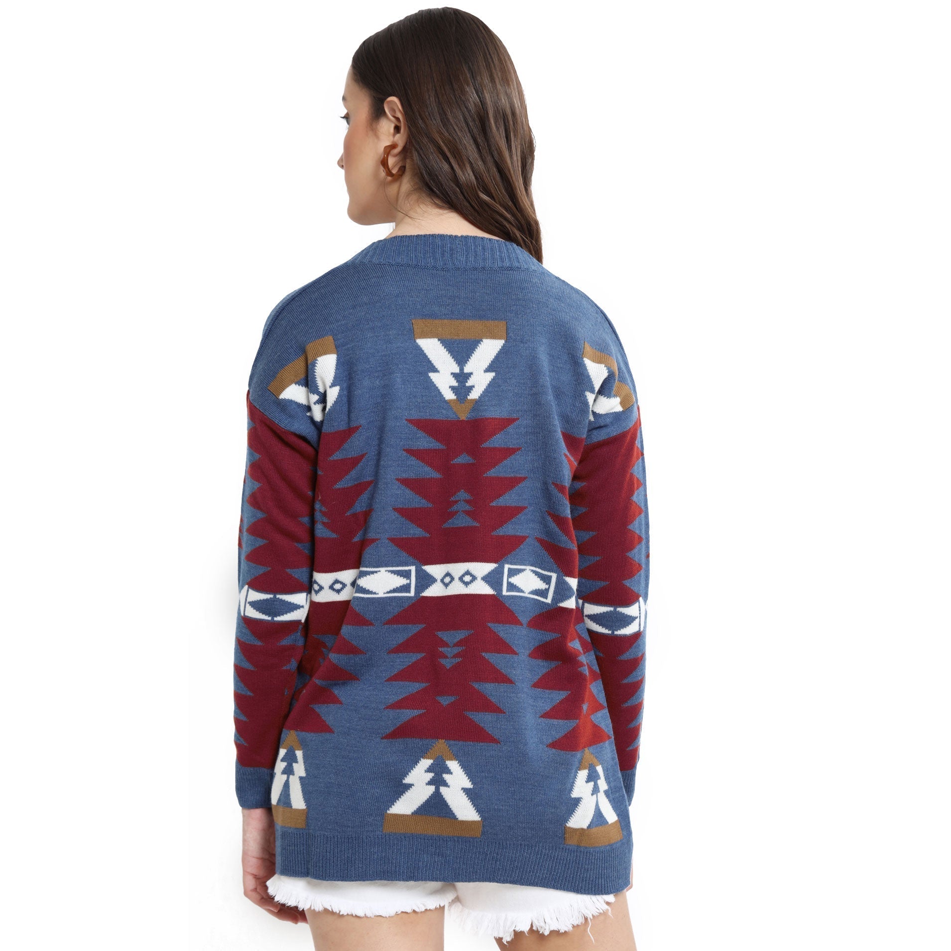 Gilet cardigan Vigne rouge