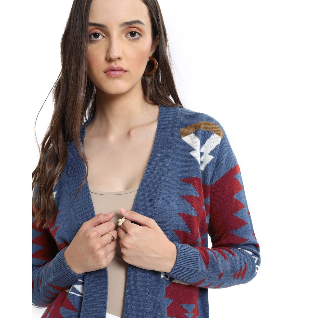 Gilet cardigan Vigne rouge