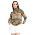 Pull "Fleurs du désert" PETIT