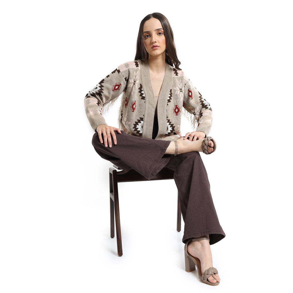 Hourra ! Gilet en maille SMALL