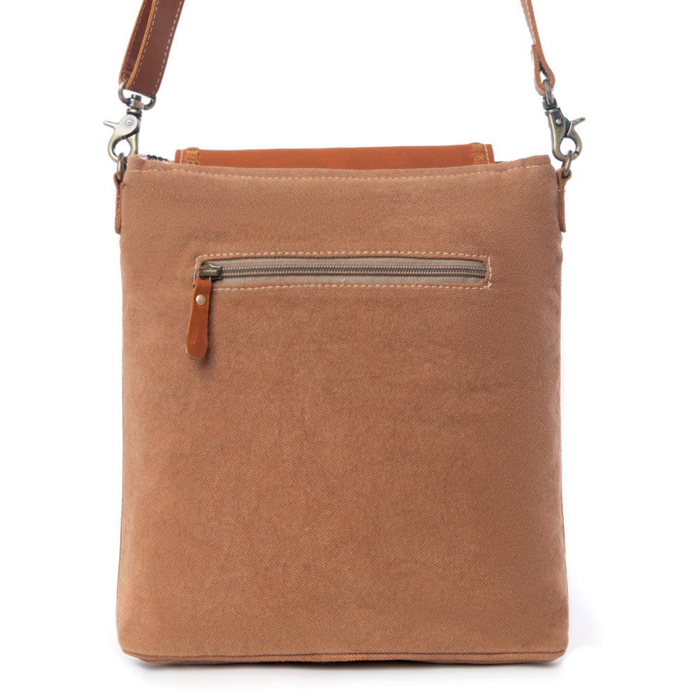 Sac bandoulière petit modèle couleur cacahuète