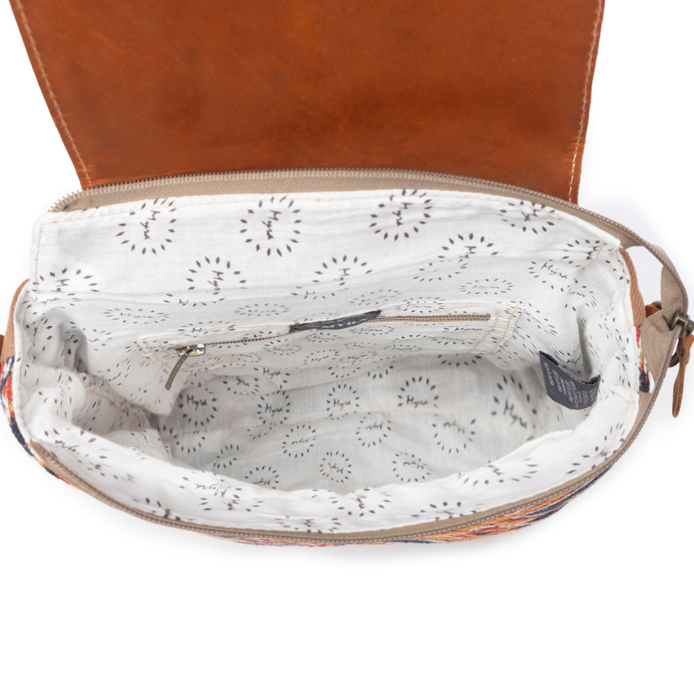 Sac bandoulière petit modèle couleur cacahuète