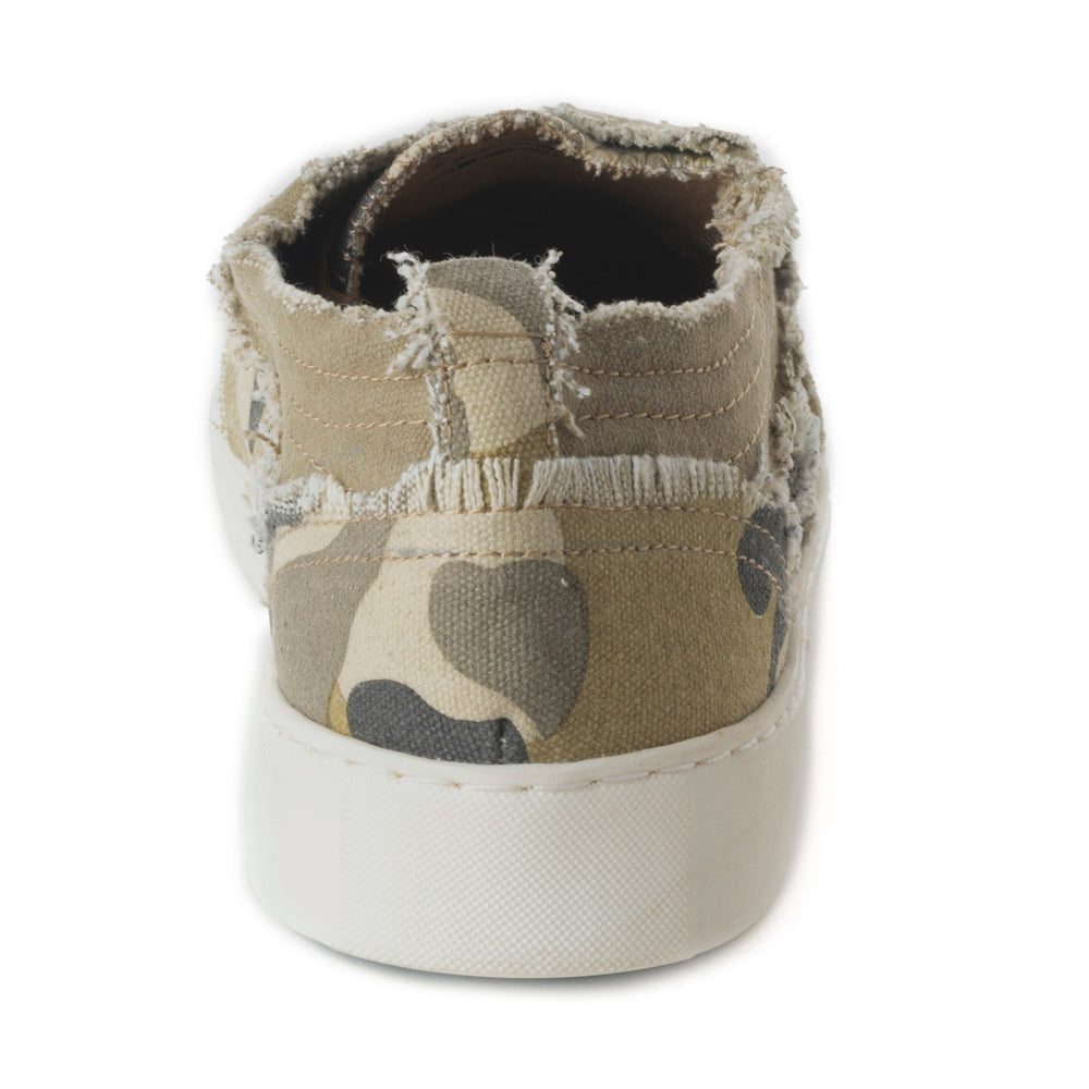 Baskets camouflage et léopard pour femme
