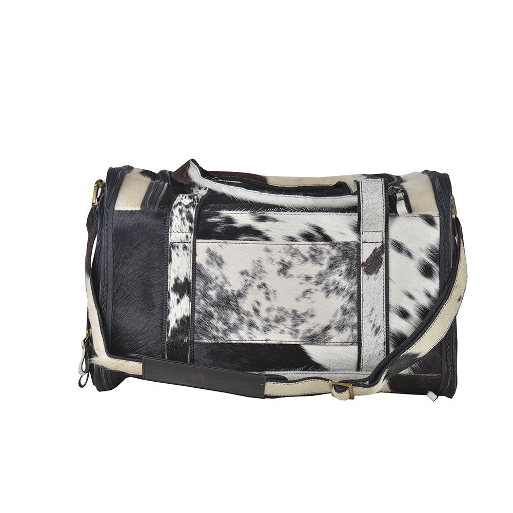 Sac pour chien en cuir chevelu de couleur fumée