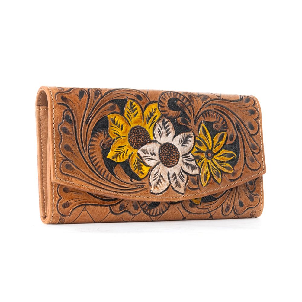 Portefeuille de jardin marron