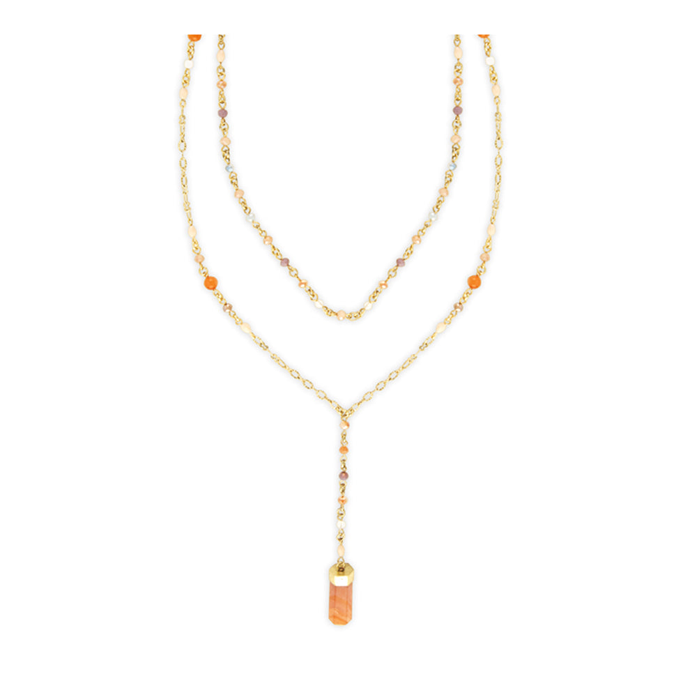 COLLIER LILAS