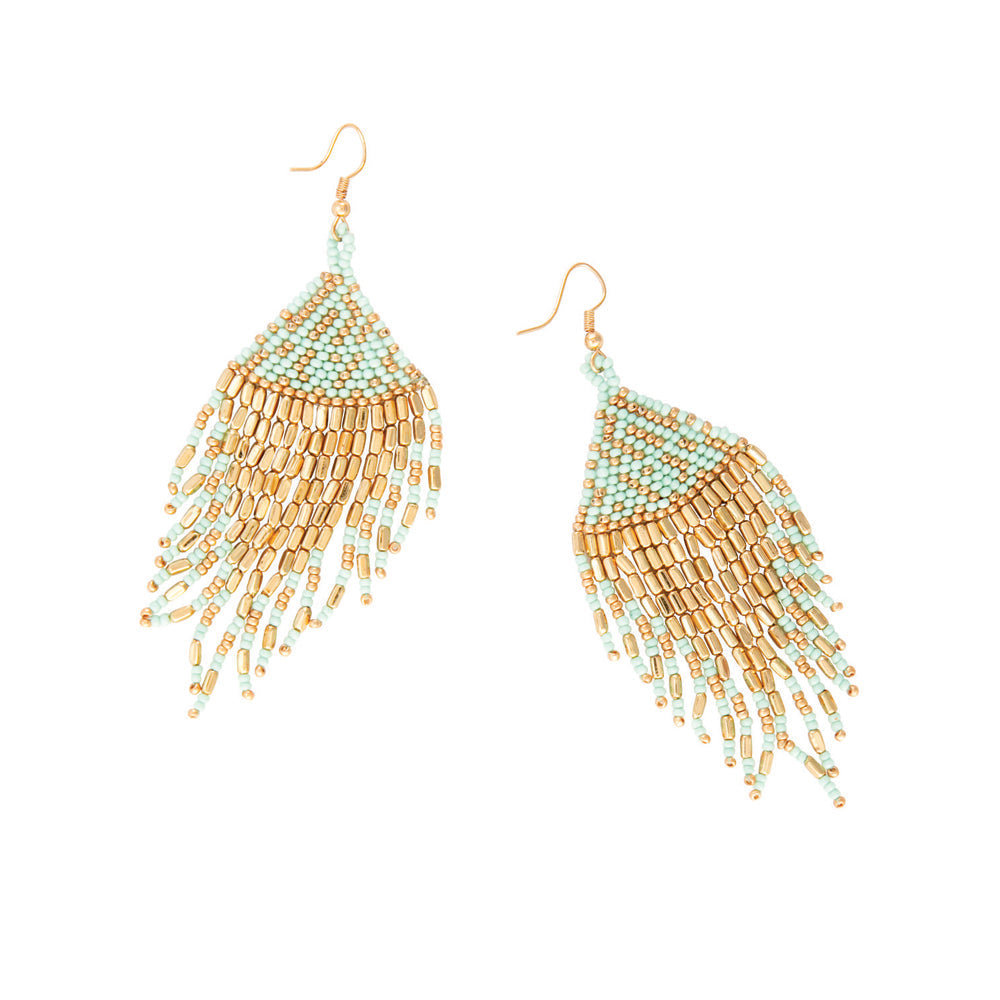 Boucle d'oreille fluorescente