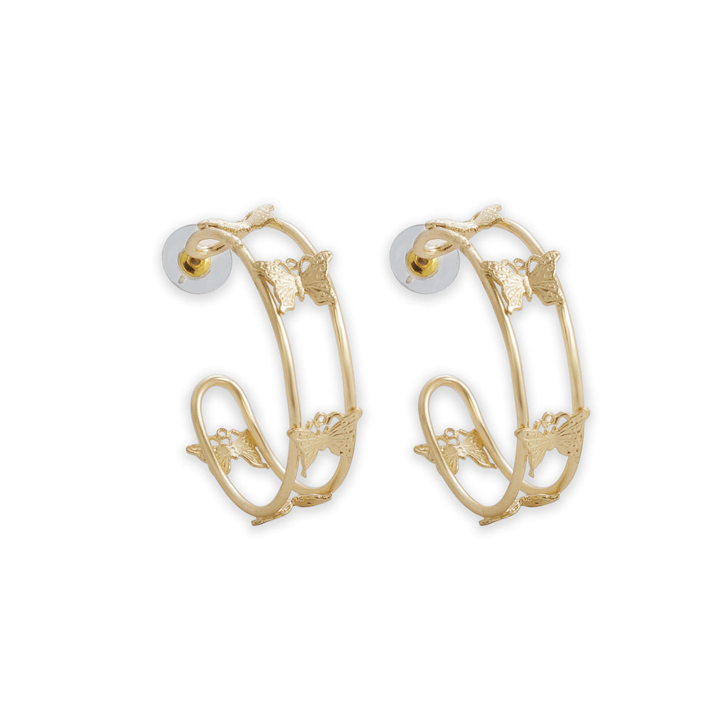 Boucle d'oreille Butterwings