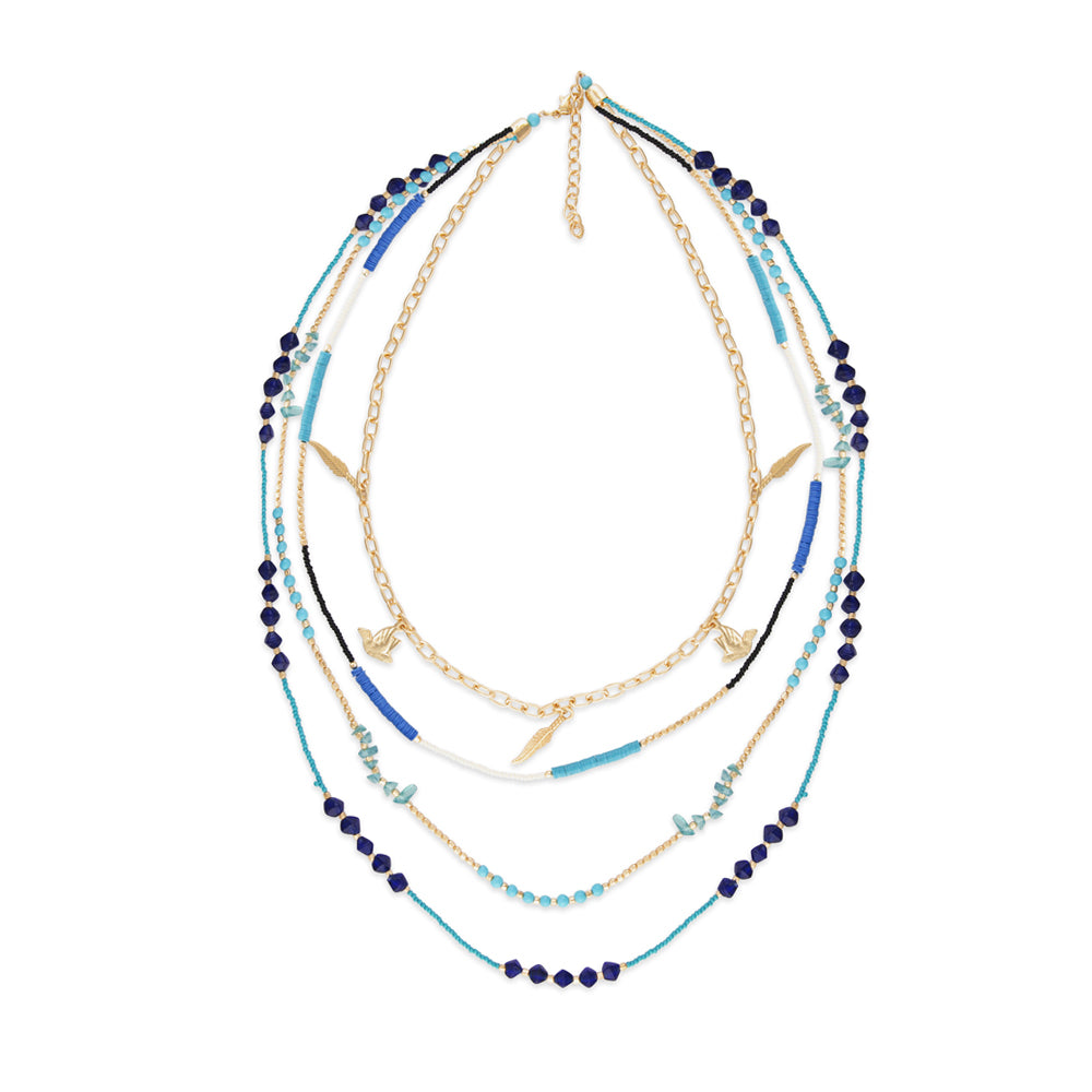 Collier perlé Chaos