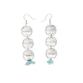 Boucle d'oreille légère Balance