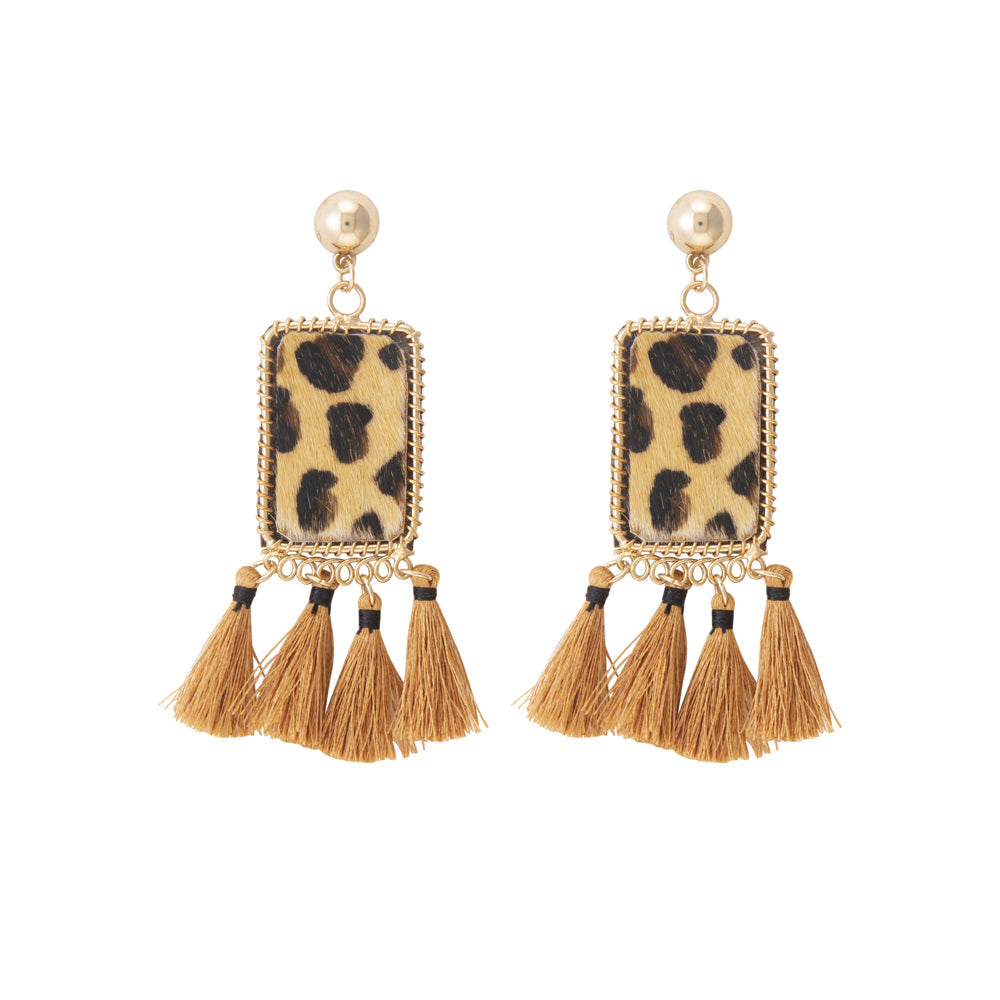 Boucle d'oreille Terre profonde