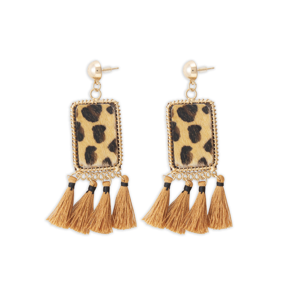 Boucle d'oreille Terre profonde
