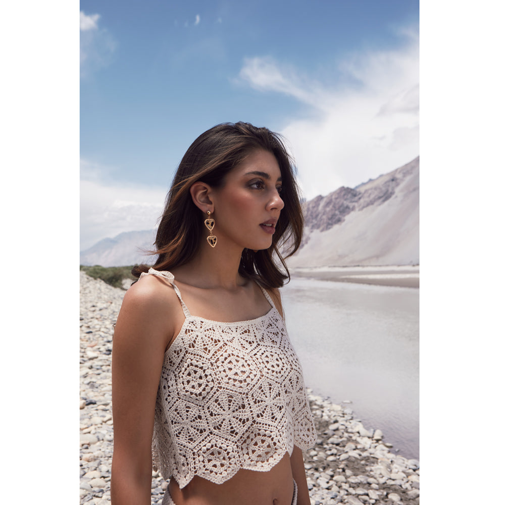 BOUCLE D'OREILLE CŒUR-STOPPER