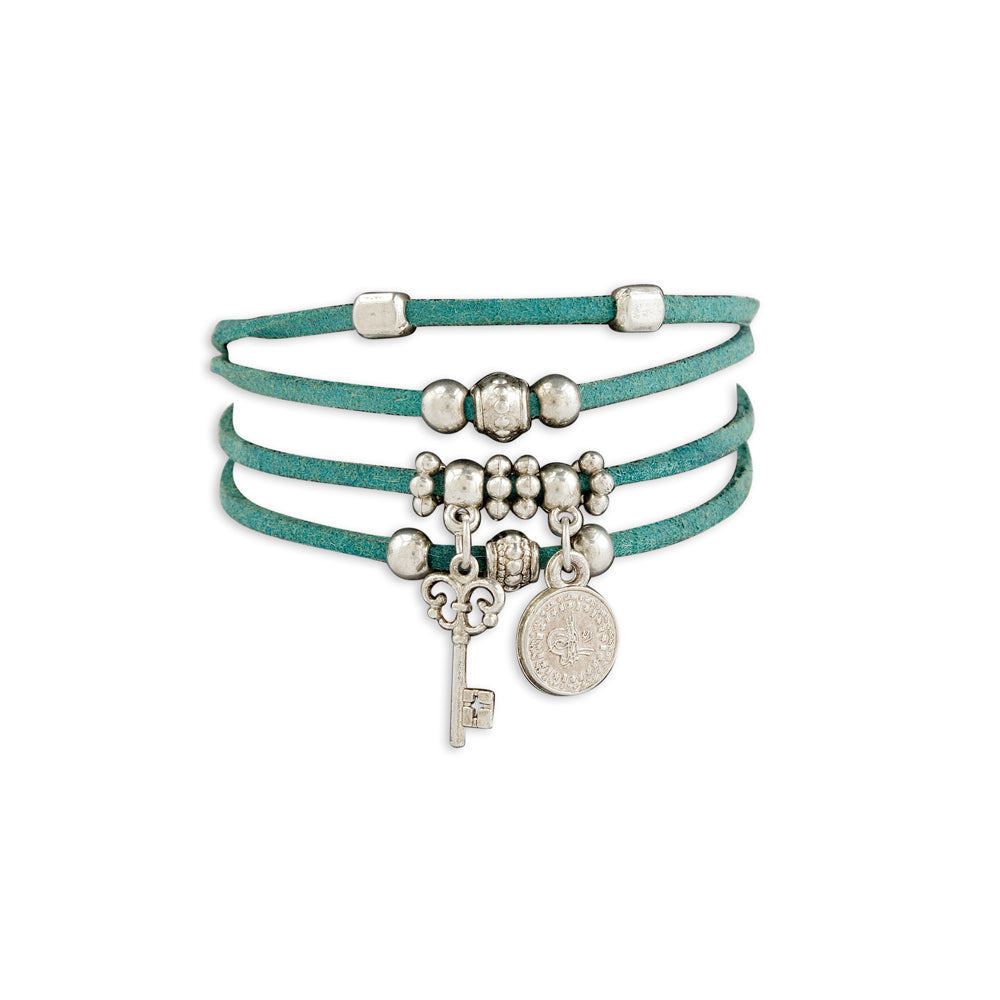 BRACELET EN ARGENT TORSADÉ