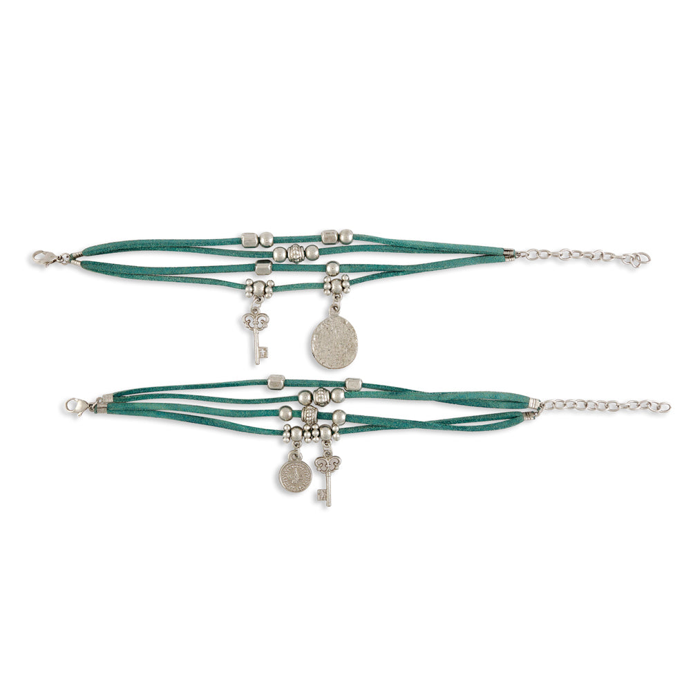 BRACELET EN ARGENT TORSADÉ